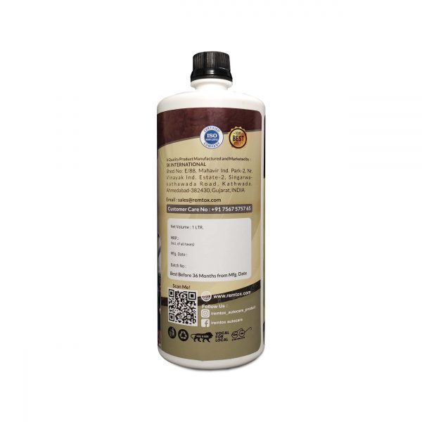Remtox Dashboard Polish - Shine Your Dashboard with Brilliance - 1L