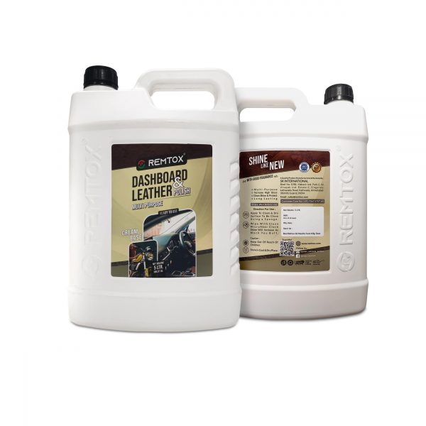 Remtox Dashboard Polish - Shine Your Dashboard with Brilliance - 5L