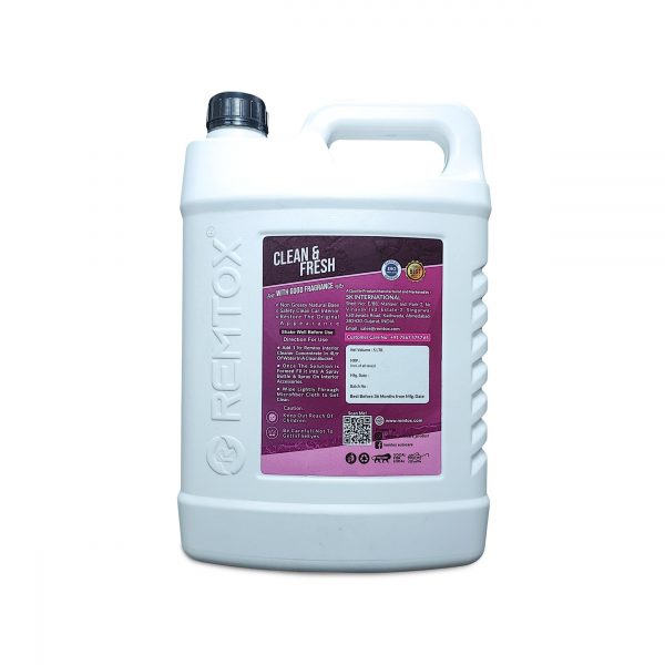 Remtox Interior Cleaner | Rejuvenate Your Car's Interior with Brilliance - 5L