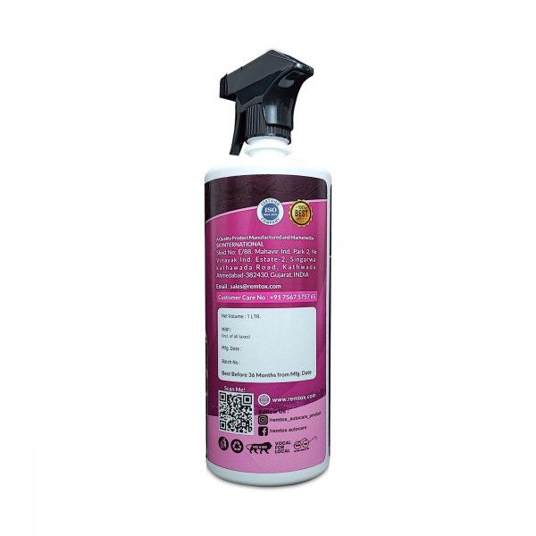 Remtox Interior Cleaner | Rejuvenate Your Car's Interior with Brilliance - 1L