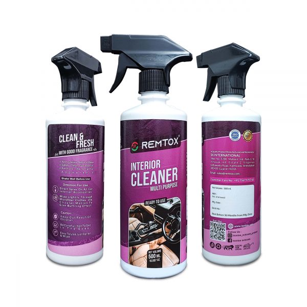 Remtox Interior Cleaner | Rejuvenate Your Car's Interior with Brilliance - 500ml