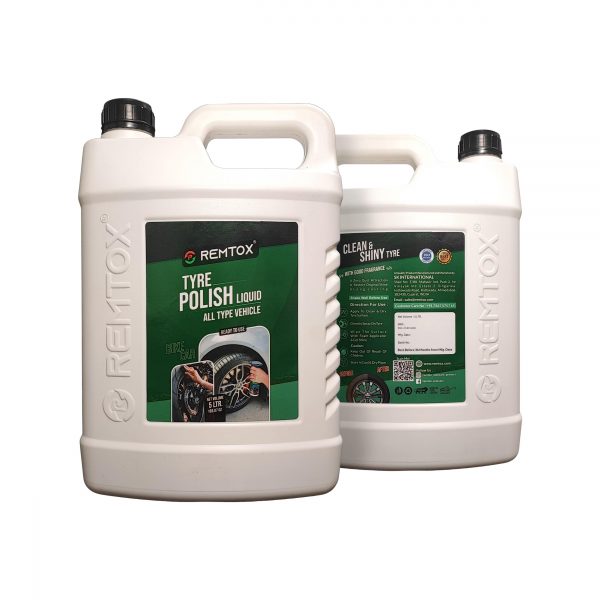 Enhance Your Car's Look with Remtox Tyre Shine Liquid - 5L