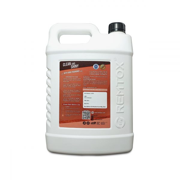 Remtox Foam Wash Shampoo | Impeccable Car Care Made Easy - 5L