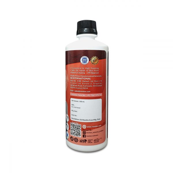 Remtox Foam Wash Shampoo | Impeccable Car Care Made Easy - 500ml
