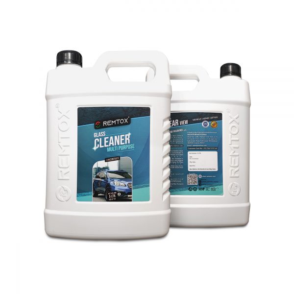 Remtox Glass Cleaner | Achieve Crystal-Clear Visibility on Every Drive - 5L